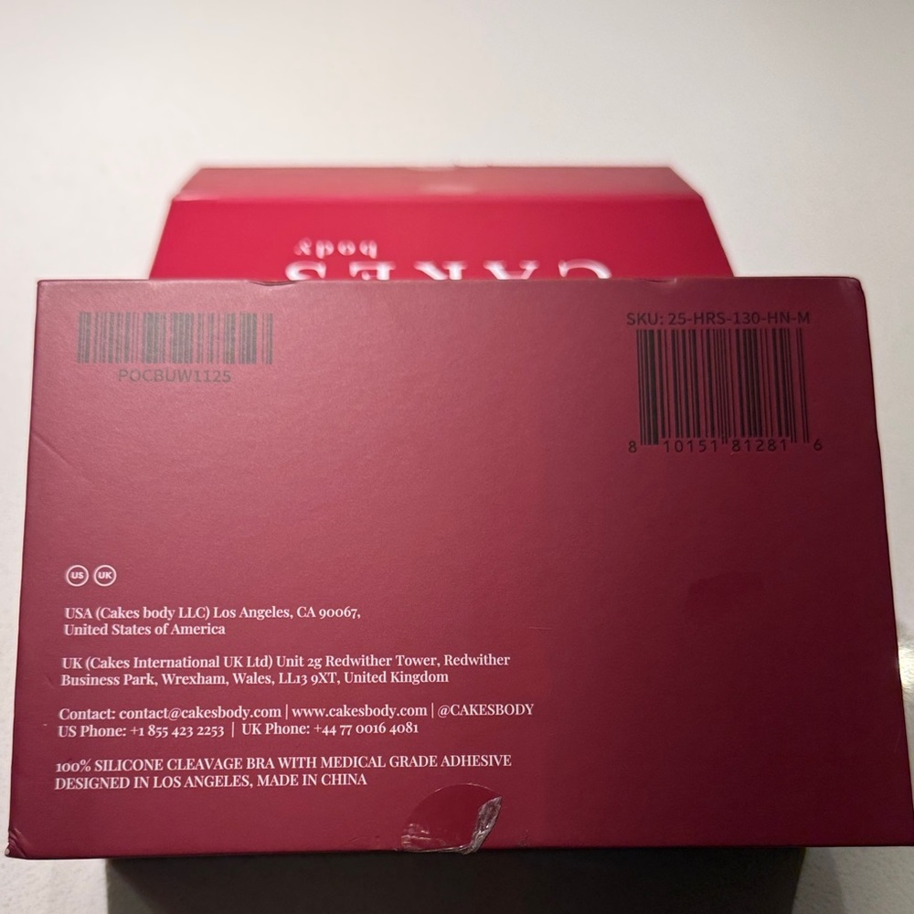 CAKES Cleavage™ bra - M / Honey (Adhesive bra) - Picture 4 of 7